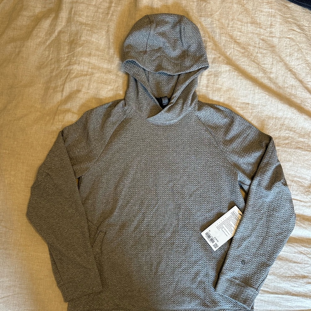 Lululemon Textured Double Knit Cotton Hoodie